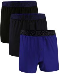 Under Armour - 3-pk. Solid Performance Tech Mesh 6" Boxers - Lyst