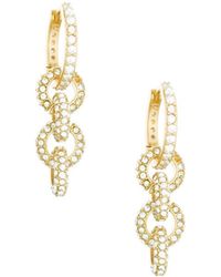 Ettika - Multi-ring Glass Dangle Earrings - Lyst