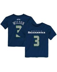 Outerstuff - Big Boys And Girls Seattle Seahawks Mainliner Name And Number T-shirt - Lyst