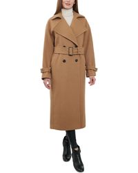 Michael Kors - Double-breasted Belted Maxi Coat - Lyst
