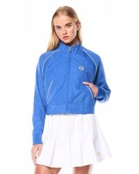 Sergio Tacchini - Via Cropped Track Jacket - Lyst