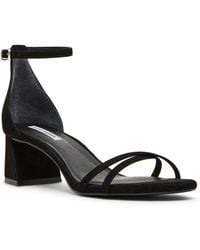 Steve Madden - Rae Strappy Block-heel Sandals - Lyst