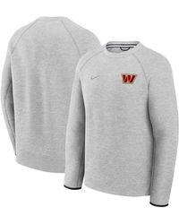 Nike - Washington Commanders Tech Fleece Raglan Sweatshirt - Lyst