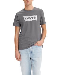 Levi's - Classic Fit Crewneck Short Sleeve Logo Graphic T-shirt - Lyst