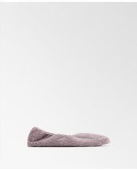 Mango - Fur-effect Ballerina Flats - Lyst