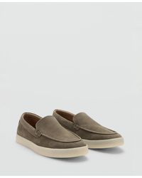 Mango - Split Leather Shoes - Lyst