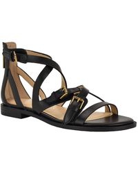 Guess - Yaris Strappy Buckled Gladiator Sandals - Lyst