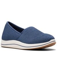 Clarks - Cloudsteppers Breeze Stretch Slip-on Shoes - Lyst
