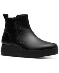 Clarks - Collection Zylah Willow Wedge Booties - Lyst