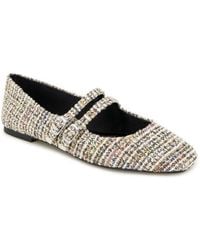 Kenneth Cole - Jasmine Square Toe Ballet Flats - Lyst