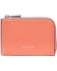 Kate Spade - Smooth Mini Zip Card Case - Lyst