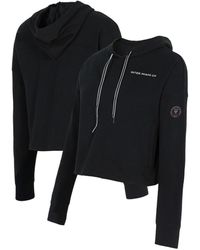 Concepts Sport - Inter Miami Cf Elevation Tri-blend Long Sleeve Pullover Hoodie - Lyst
