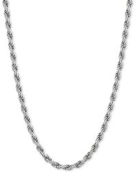 Giani Bernini - Rope Link 18" Chain Necklace - Lyst