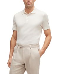 BOSS - Boss By Quilted Regular-fit Polo Shirt - Lyst