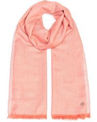 Calvin Klein - Lightweight Metallic Evening Wrap - Lyst