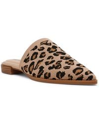 Anne Klein - Vassar Pointed Toe Knit Mules - Lyst