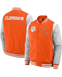 Fanatics - Clemson Tigers Elementsâ Elite Full-snap Jacket - Lyst