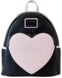 Loungefly - And Pink Allover Print Heart Mini Backpack - Lyst