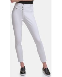 Karl Lagerfeld - High Waisted Seasonless Compression Pant - Lyst