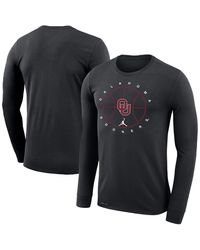 Nike - Oklahoma Sooners Basketball Icon Legend Performance Long Sleeve T-shirt - Lyst