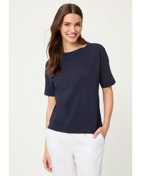 Olsen - Relaxed Solid T-shirt - Lyst