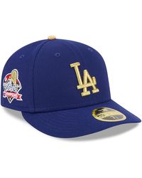 KTZ - Los Angeles Dodgers 2025 Gold Collection Low Profile 59fifty Fitted Hat - Lyst