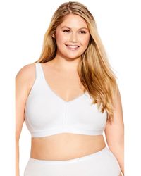 Avenue - Basic Cotton Bra - Lyst