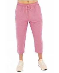 DAI MODA - Jin Yahya Linen Drawstring Pant - Lyst