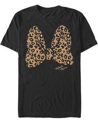 Fifth Sun - Animal Print Bow Short Sleeve T-shirt - Lyst