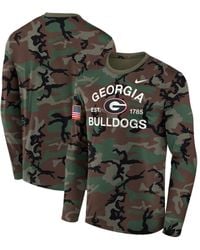 Nike - North Carolina Tar Heels 2025 Military Appreciation Legend Dri-fit Long Sleeve T-shirt - Lyst