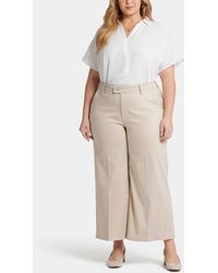 NYDJ - Plus Size Mona Wide Leg Trouser Ankle Jeans - Lyst