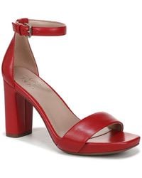 Naturalizer - Joy Square Toe Ankle Strap Dress Sandals - Lyst