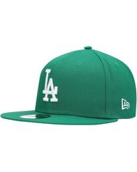 KTZ - Los Angeles Dodgers Logo White 59fifty Fitted Hat - Lyst
