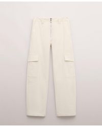 Mango - Mid-rise Pockets Cargo Pants - Lyst