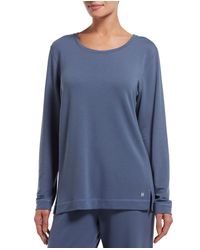 Hue - Solid Long Sleeve Lounge T-shirt - Lyst