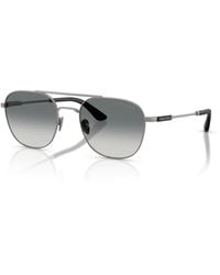Giorgio Armani - Rectangle Sunglasses - Lyst