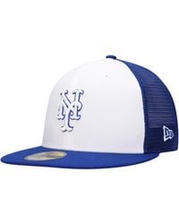 KTZ - Royal And White New York Mets 2023 On-field Batting Practice 59fifty Fitted Hat - Lyst