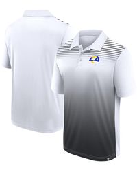 LOGO ATHLETIC - White/black Los Angeles Rams Sandlot Game Polo Shirt - Lyst