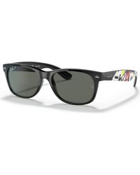 Ray-Ban - Disney Unisex Polarized Sunglasses, New Wayfarer Rb2132 55 - Lyst
