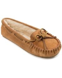 Minnetonka - Cally Wide Width Slippers - Lyst