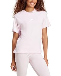 adidas - Essentials 3-stripes Cotton T-shirt - Lyst