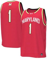 Under Armour - #1 Maryland Terrapins Replica Basketball Jersey - Lyst