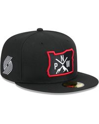 KTZ - Portland Trail Blazers 2024/25 City Edition Alternate 59fifty Fitted Hat - Lyst