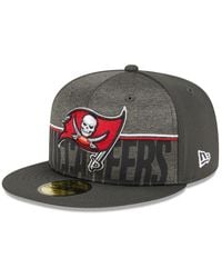 KTZ Tampa Bay Buccaneers Tc Training Bucket Hat In Red For