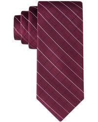 Calvin Klein - Etched Windowpane Tie - Lyst