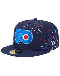 KTZ - Philadelphia Flyers Americana Fireworks 59fifty Fitted Hat - Lyst