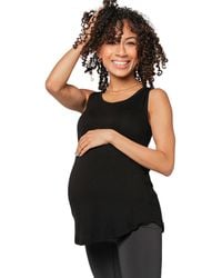 Marion - Maternity Double Layer Nursing Tank - Lyst