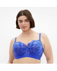 City Chic - Plus Size Alexis Contour Longline Bra - Lyst