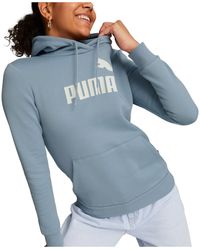 Blue PUMA Hoodies for Women | Lyst