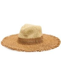 Steve Madden - Split Decision Crochet Panama Hat - Lyst